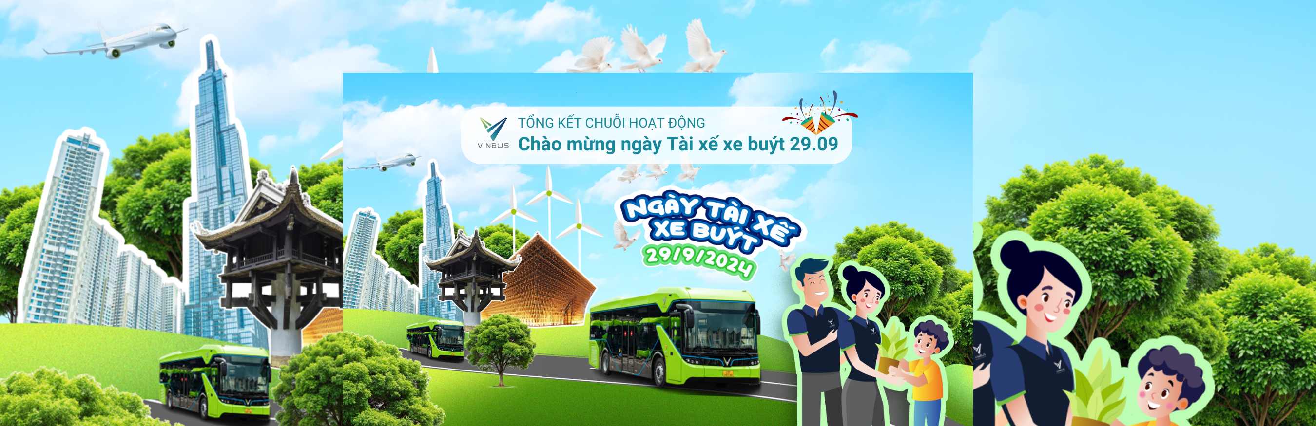 Tổng kết chuỗi hoạt động chào mừng ngày Tài xế xe buýt 29.09